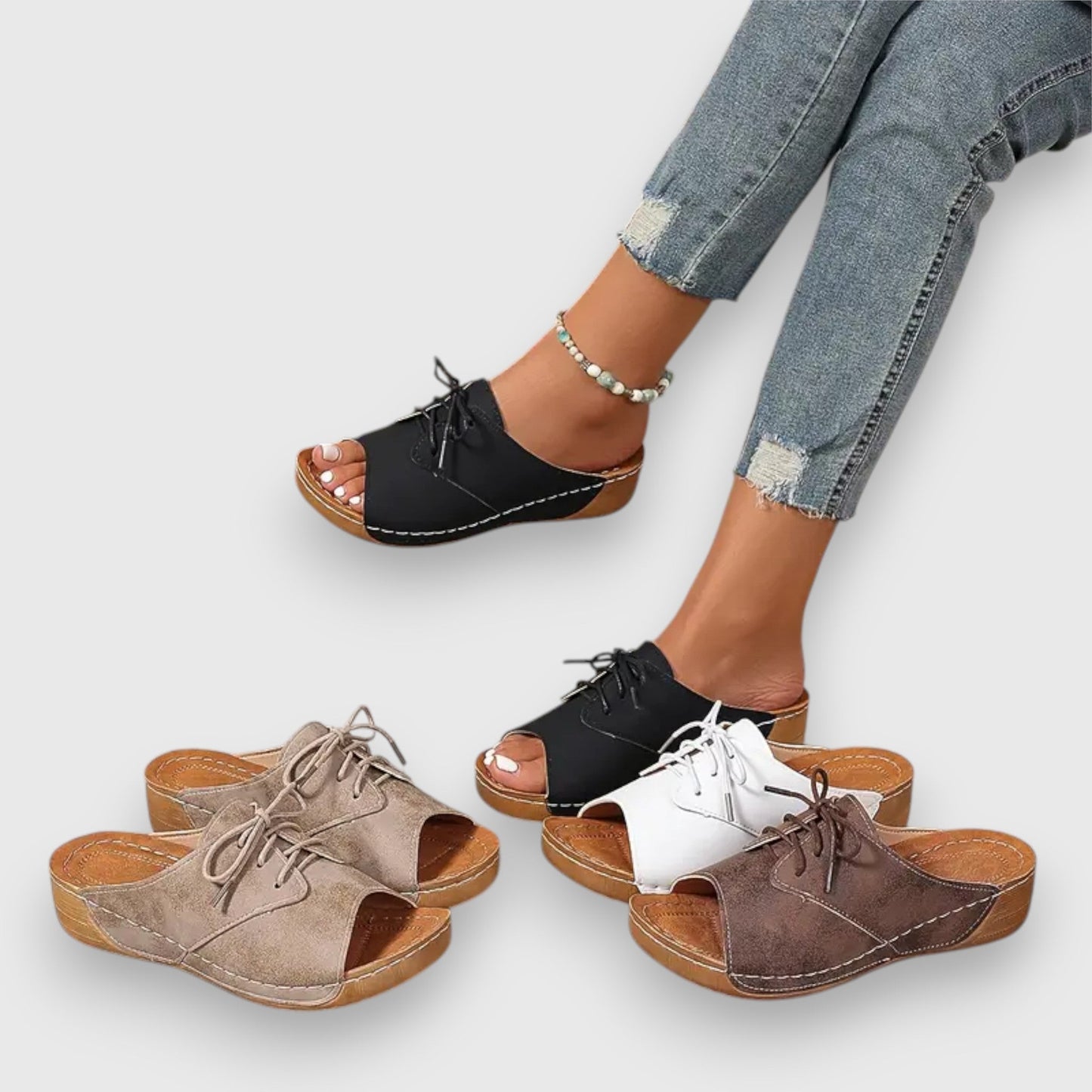 Saskia – Sandały w stylu vintage