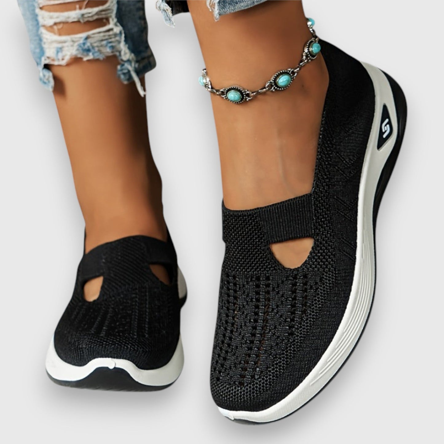 Greta – Ortopedyczne Sneakersy Slip-On