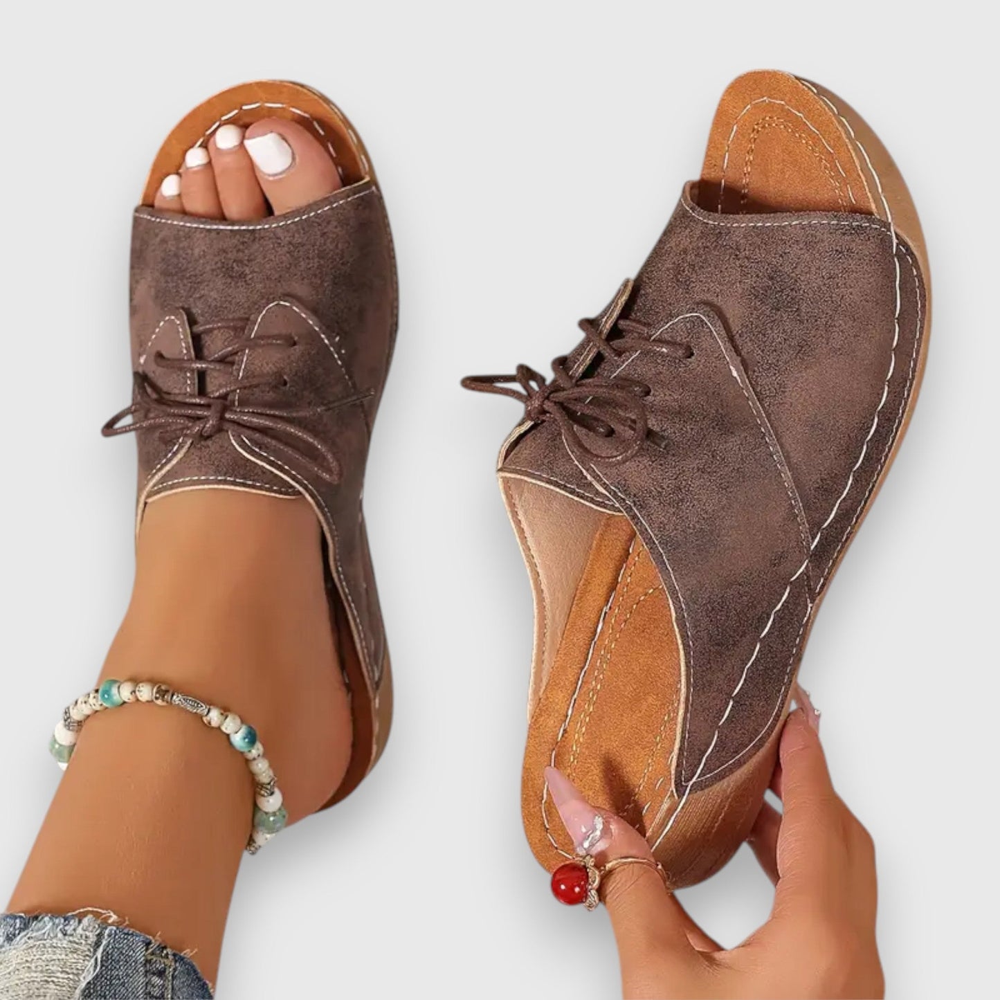 Saskia – Sandały w stylu vintage