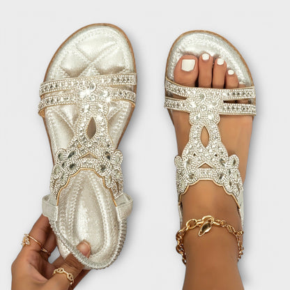Rosalie - Sandaly ortopedyczne w stylu boho