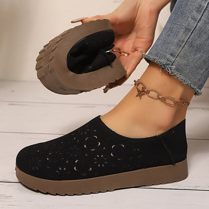 Tatiana | Oddychające ortopedyczne slip-on z siateczki