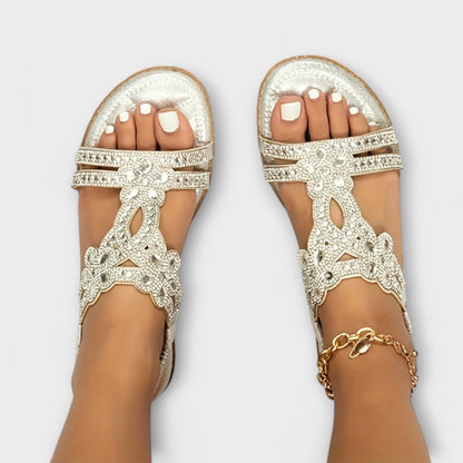 Rosalie - Sandaly ortopedyczne w stylu boho