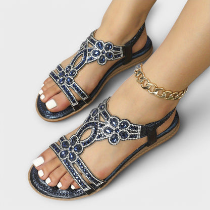 Rosalie - Sandaly ortopedyczne w stylu boho