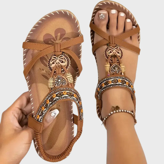 Gloria | Boho-Chic Ortopedyczne Sandały