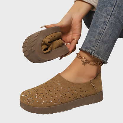Tatiana | Oddychające ortopedyczne slip-on z siateczki