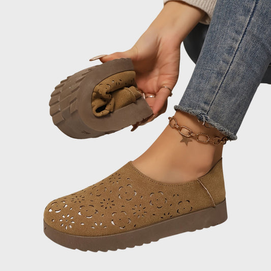 Tatiana | Oddychające ortopedyczne slip-on z siateczki