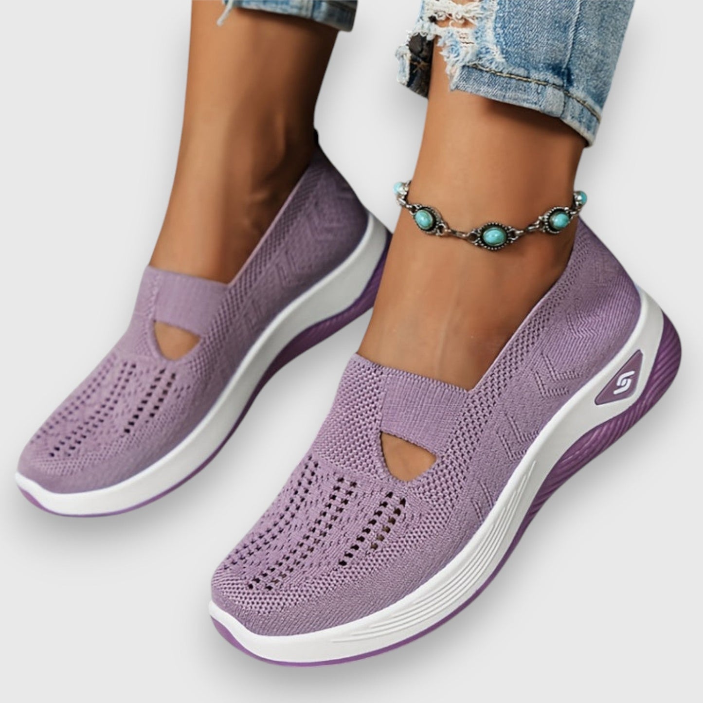 Greta – Ortopedyczne Sneakersy Slip-On
