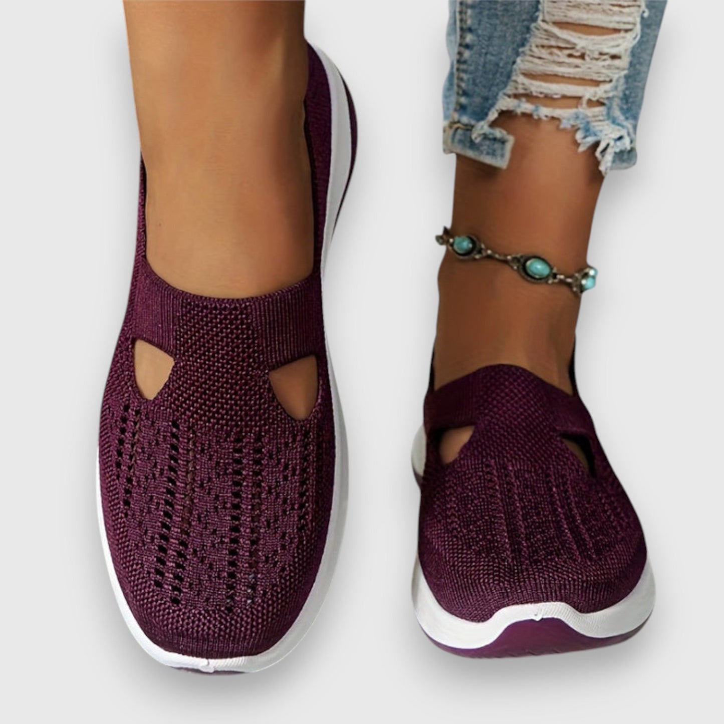 Greta – Ortopedyczne Sneakersy Slip-On