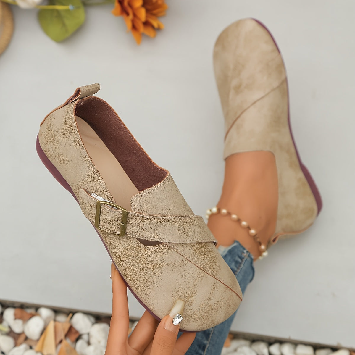 Elowyn | Retro-Ślizgające się ortopedyczne buty