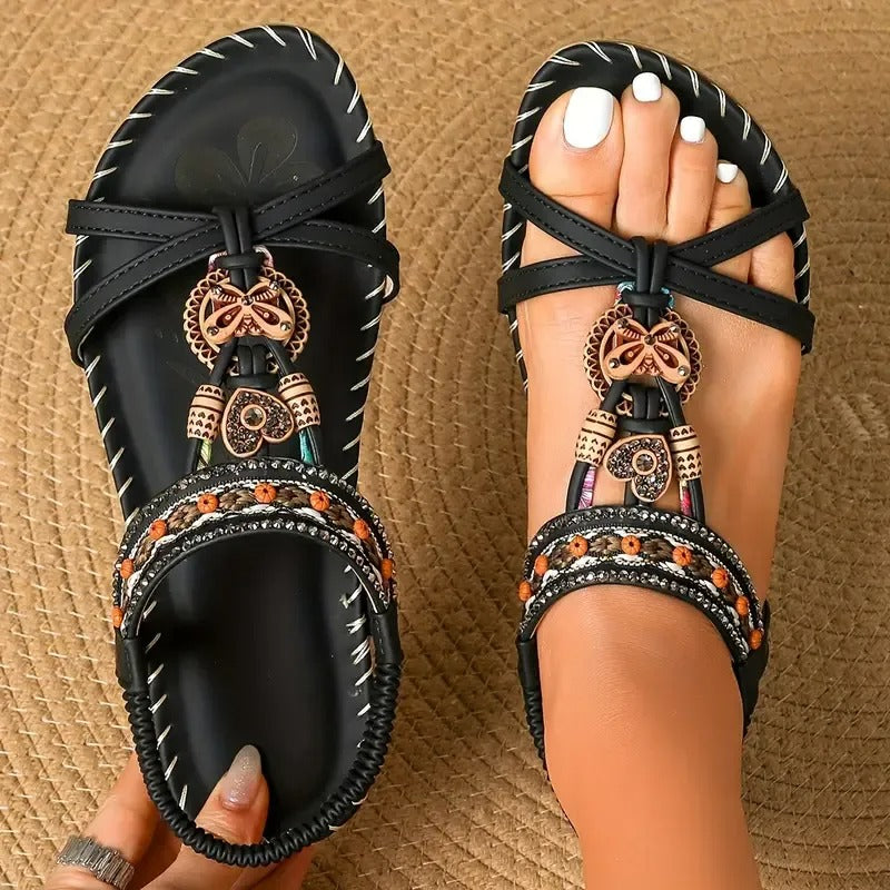 Gloria | Boho-Chic Ortopedyczne Sandały