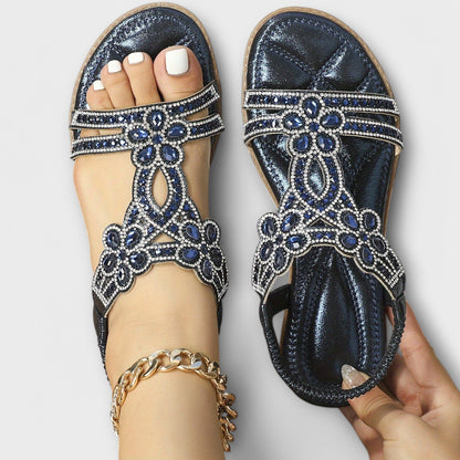 Rosalie - Sandaly ortopedyczne w stylu boho