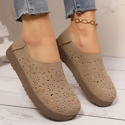 Tatiana | Oddychające ortopedyczne slip-on z siateczki