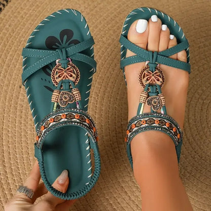 Gloria | Boho-Chic Ortopedyczne Sandały